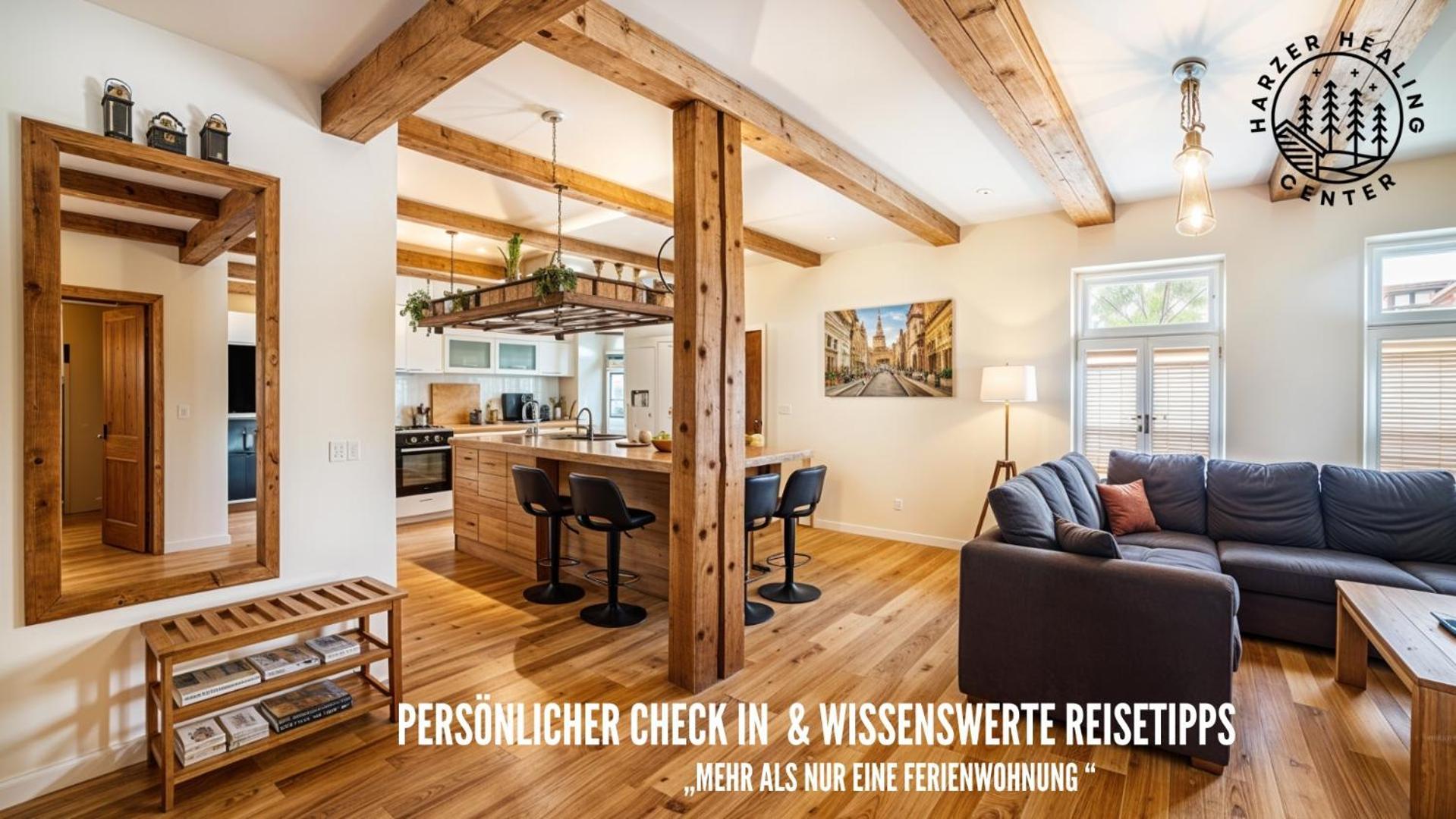 Harzer Healing Center 2024 Gemuetliche Landhauswohnung Mit Fussbodenheizung,Xxl Kochinsel,Xxl Regenduschen,Modern,Hochwertig,Persoenlich,Vollausgestattet Елбингероде Екстериор снимка