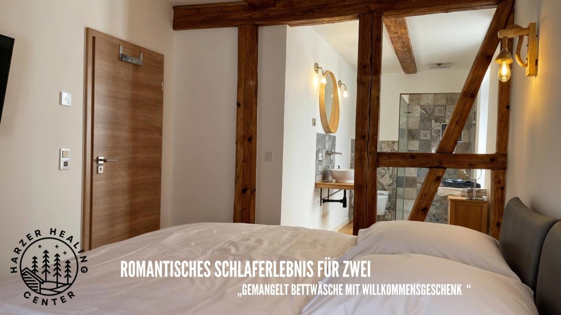 Harzer Healing Center 2024 Gemuetliche Landhauswohnung Mit Fussbodenheizung,Xxl Kochinsel,Xxl Regenduschen,Modern,Hochwertig,Persoenlich,Vollausgestattet Елбингероде Екстериор снимка